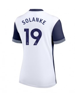 Billige Tottenham Hotspur Dominic Solanke #19 Hjemmedrakt Dame 2024-25 Kortermet